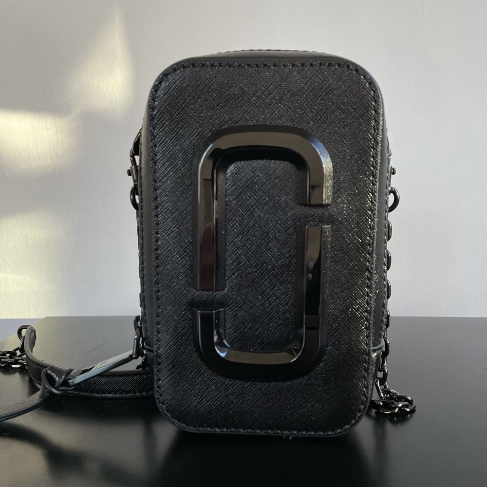 Marc Jacobs The Hot Shot Saffiano Leather Bag